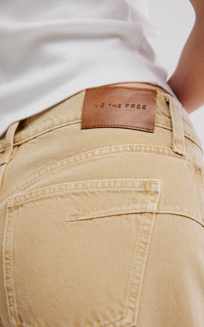Free People Fable Twisted Seam Jean