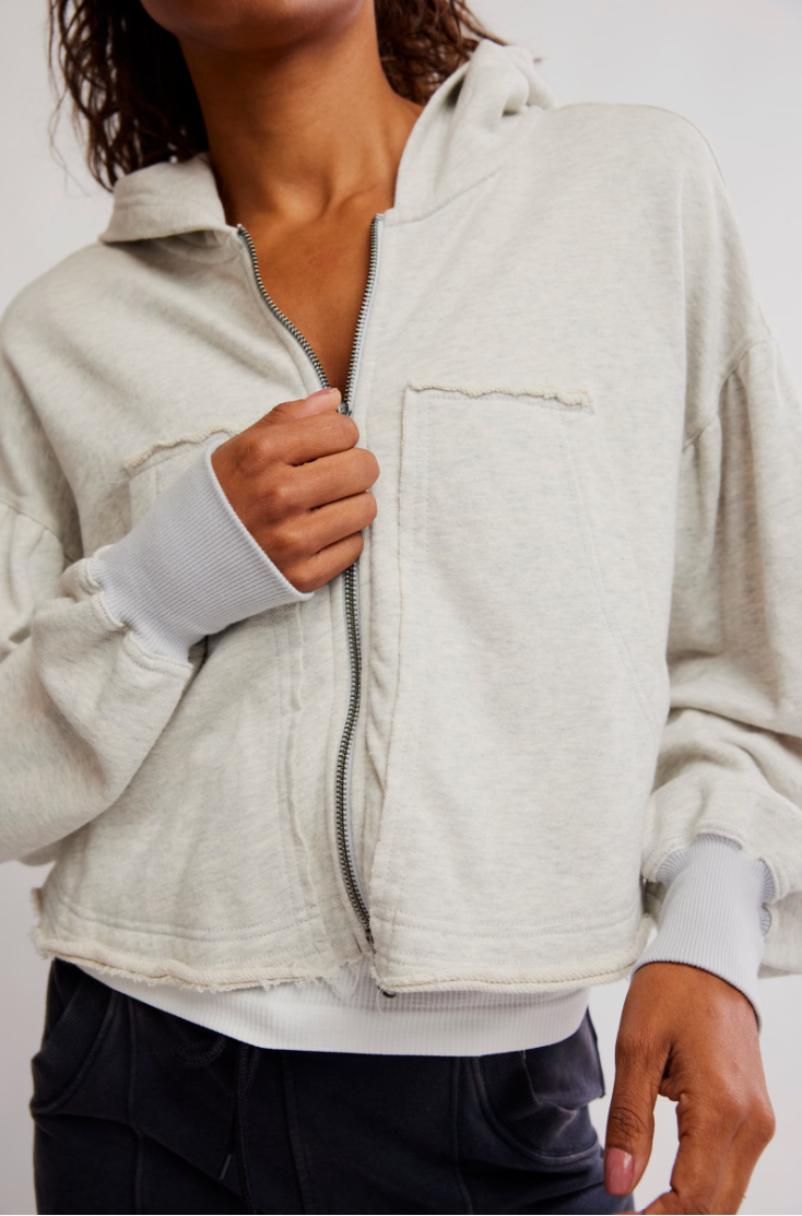 Free People Dream Team Zip Up