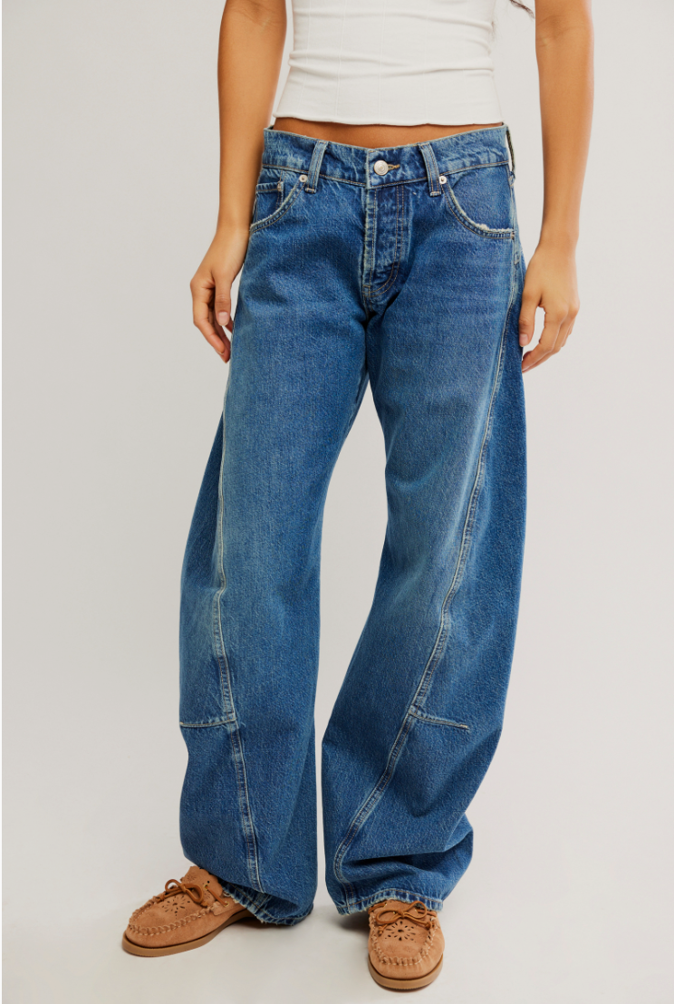 Free People Fable Twisted Seam Jean