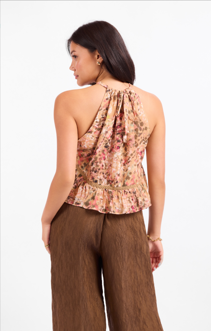 Sadie & Sage Sunset Canyon Halter Top