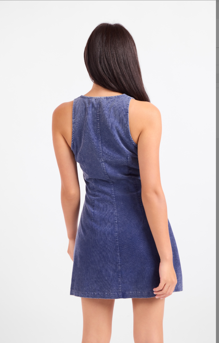Sadie & Sage Get Like This Buttoned Mini Dress