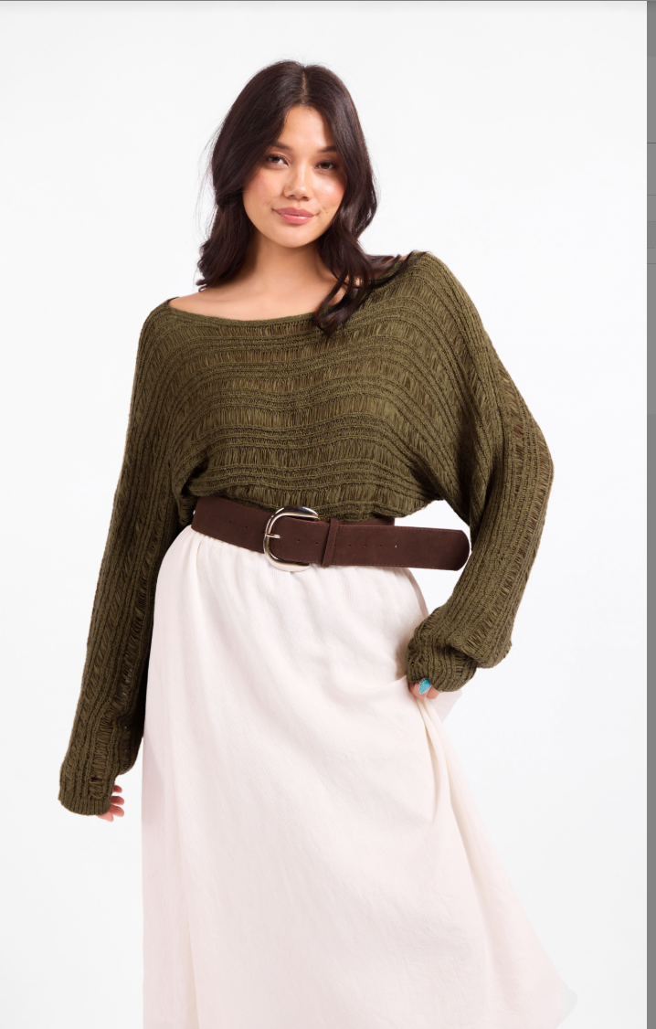 Sadie & Sage Marisol Textured Sweater