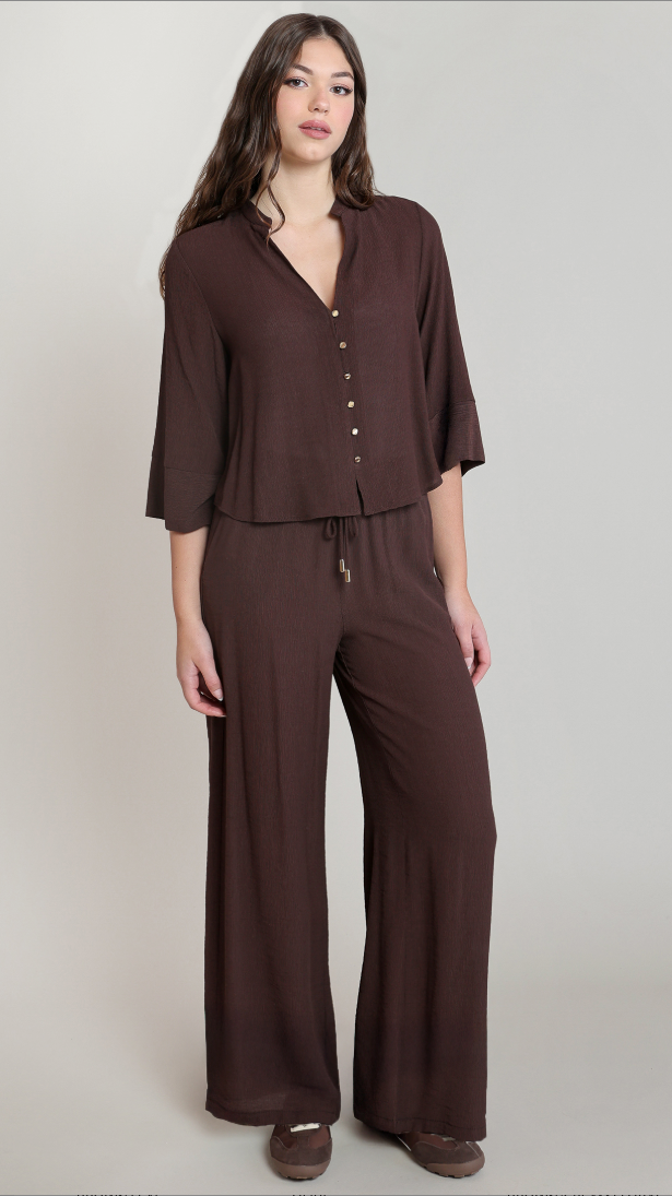 Dex Wide Sleeves Blouse