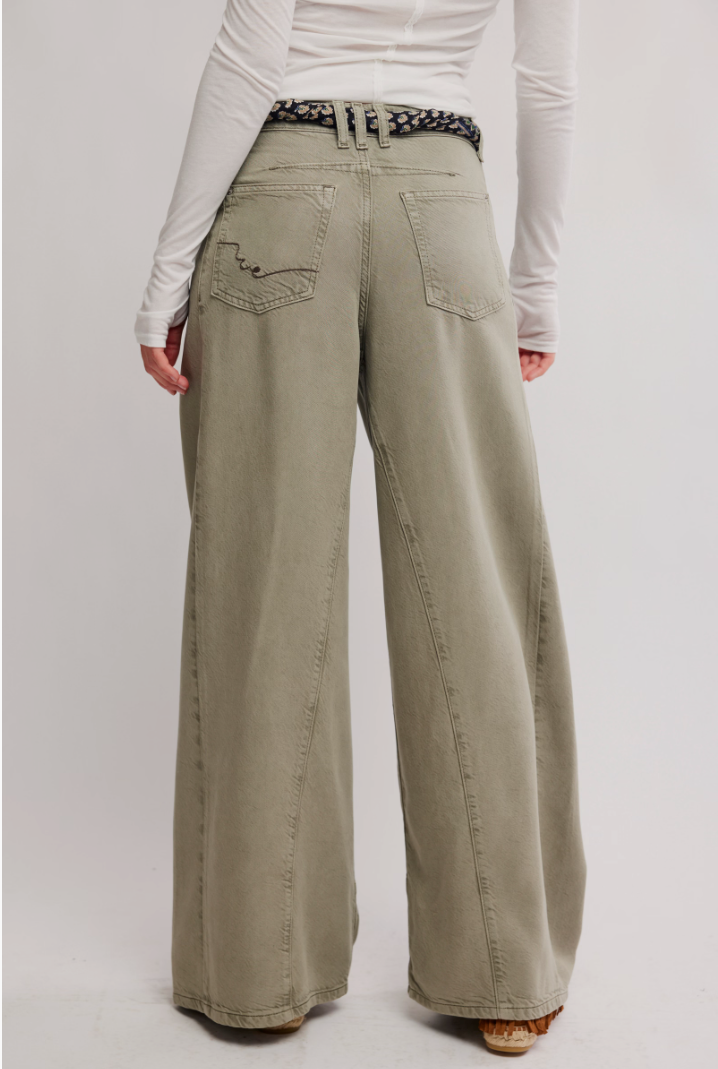 Free People Haven Mr Baggy Wide Leg Jean