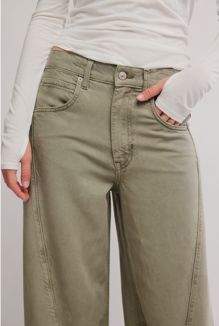 Free People Haven Mr Baggy Wide Leg Jean