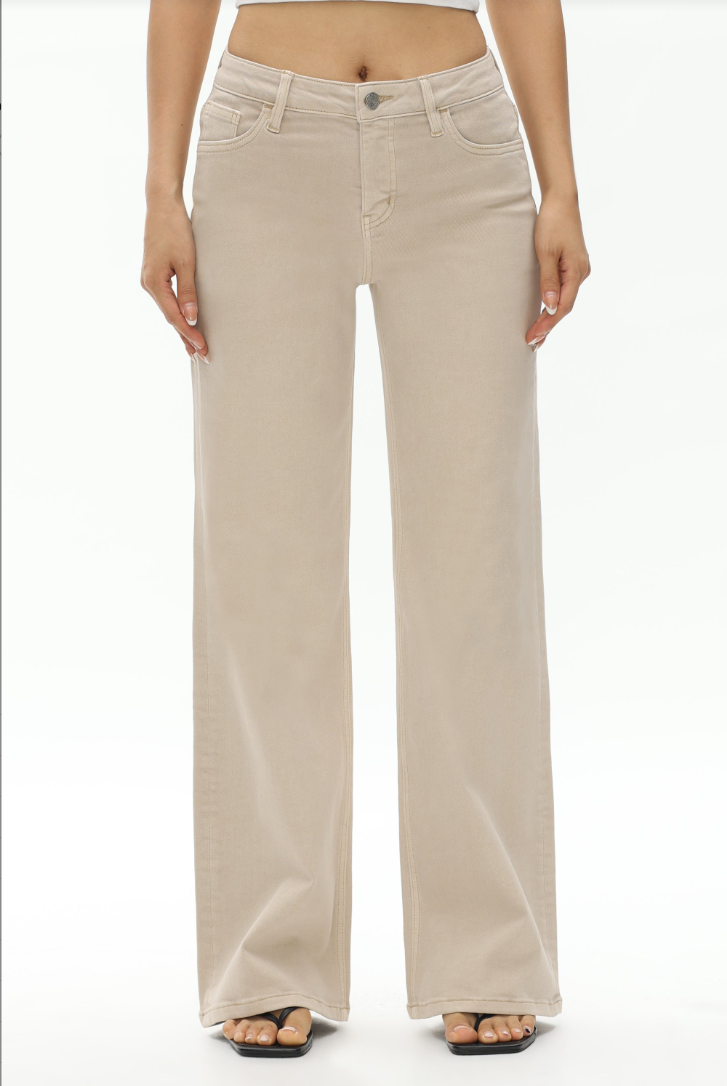 Bayeas New York Wide Leg Jean