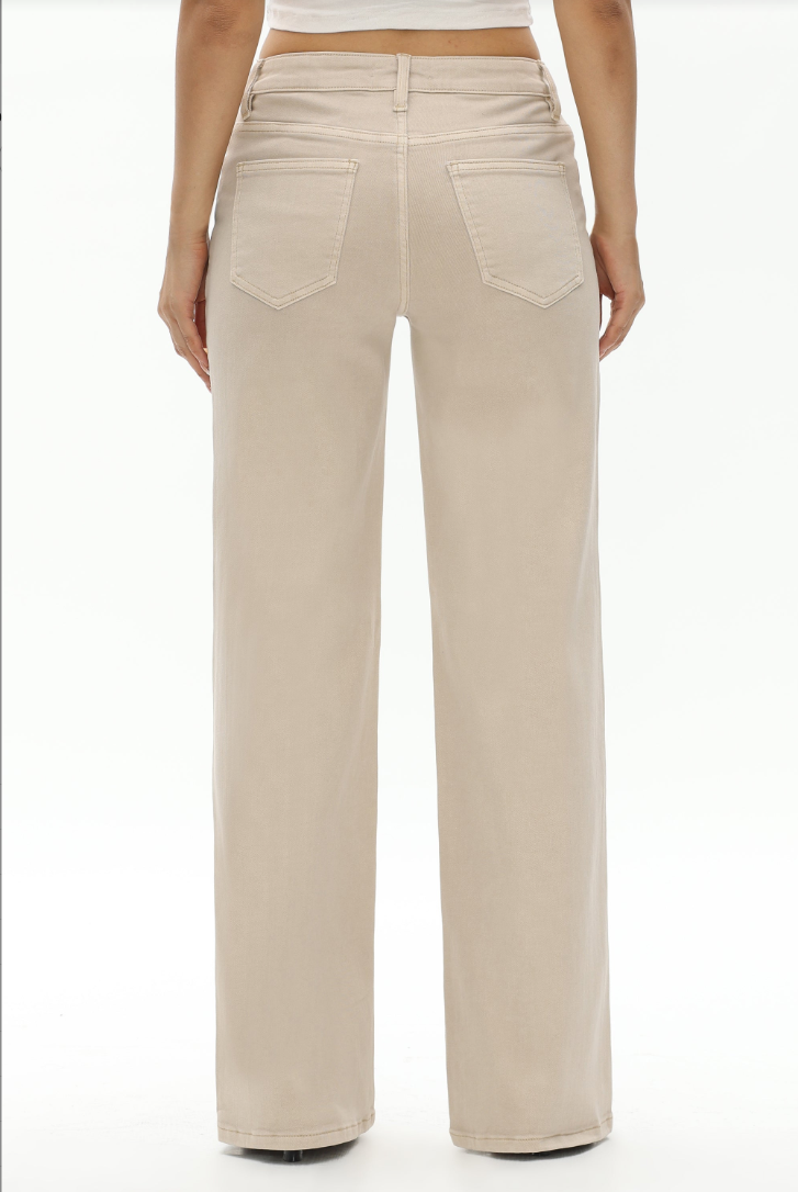 Bayeas New York Wide Leg Jean