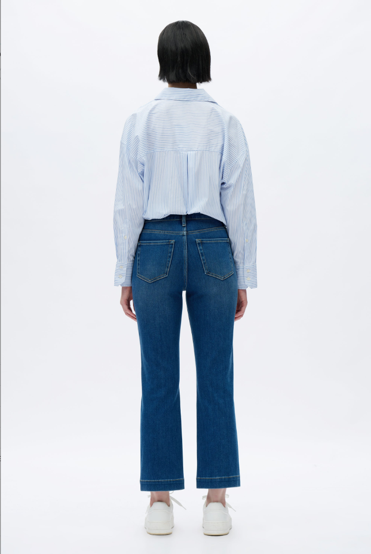 Bayeas High Rise Straight Jeans