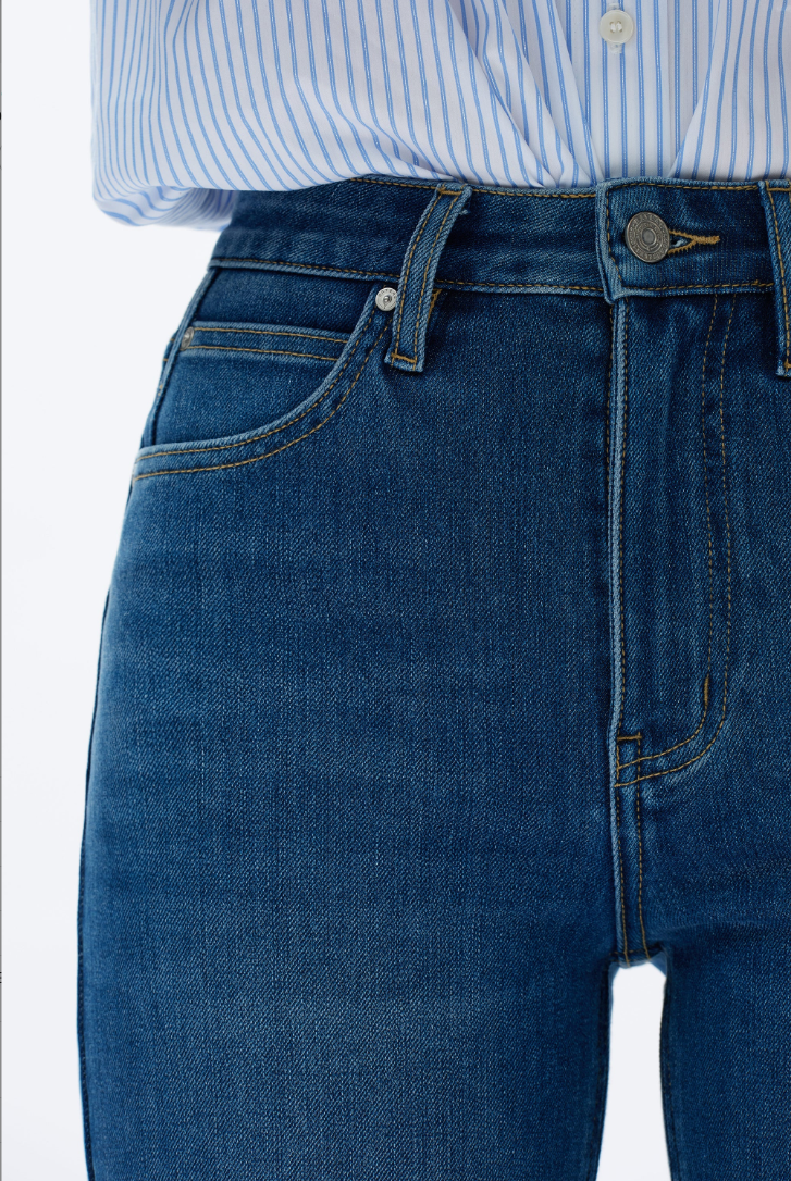 Bayeas High Rise Straight Jeans