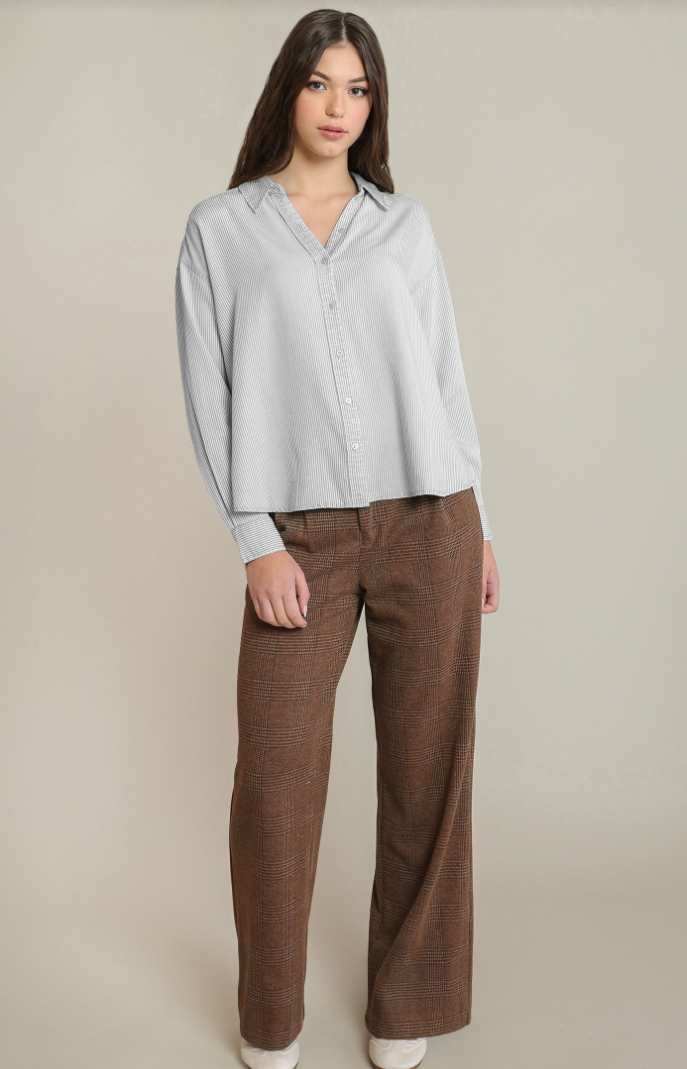 Dex Relaxed Button Front Shirt