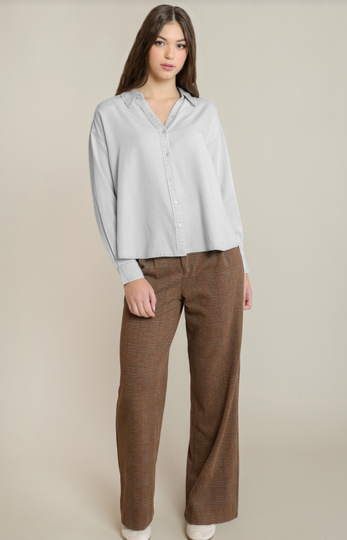 Dex Relaxed Button Front Shirt