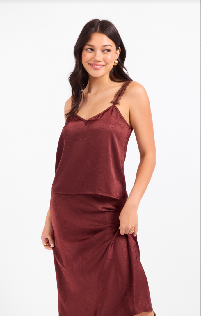 Sadie & Sage Ceremony Lace Straps Cami
