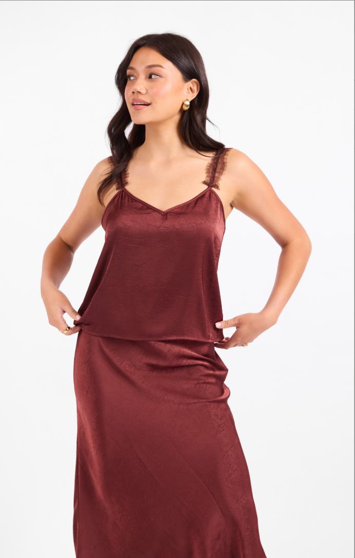 Sadie & Sage Ceremony Lace Straps Cami