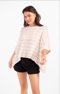 Sadie & Sage Billie Stripe Brushed Dolman