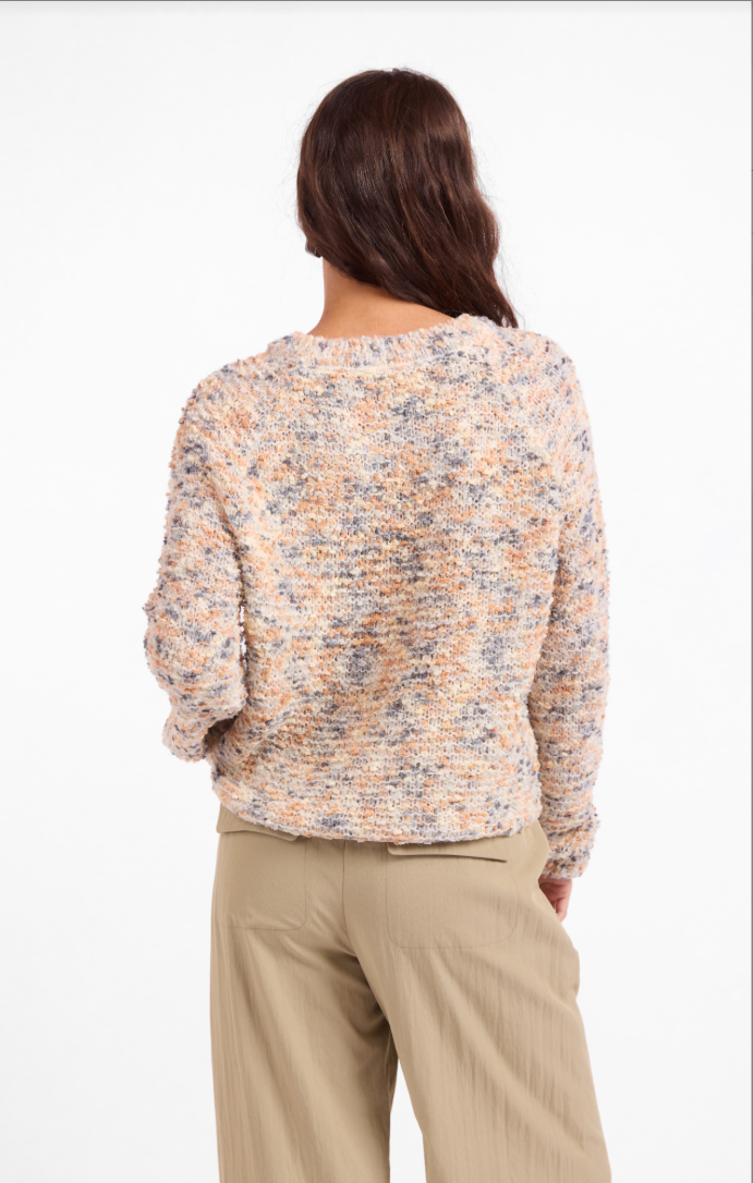 Sage the Label Maisey Multi Color Crew Neck Sweater