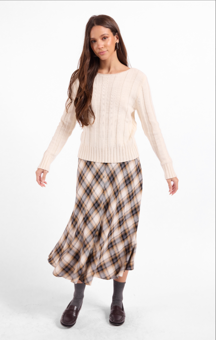Sage the Label Cambridge Midi Skirt