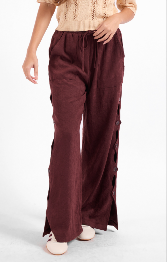 Sage the Label Rhea Button Pants