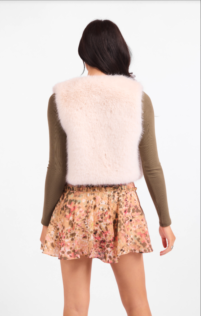 Sadie & Sage Senna Faux Fur Vest