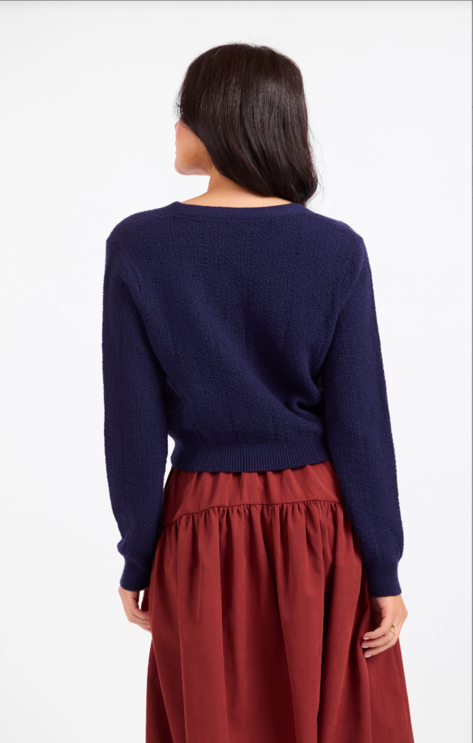 Sadie & Sage Esme Embroidered Horse Cardigan