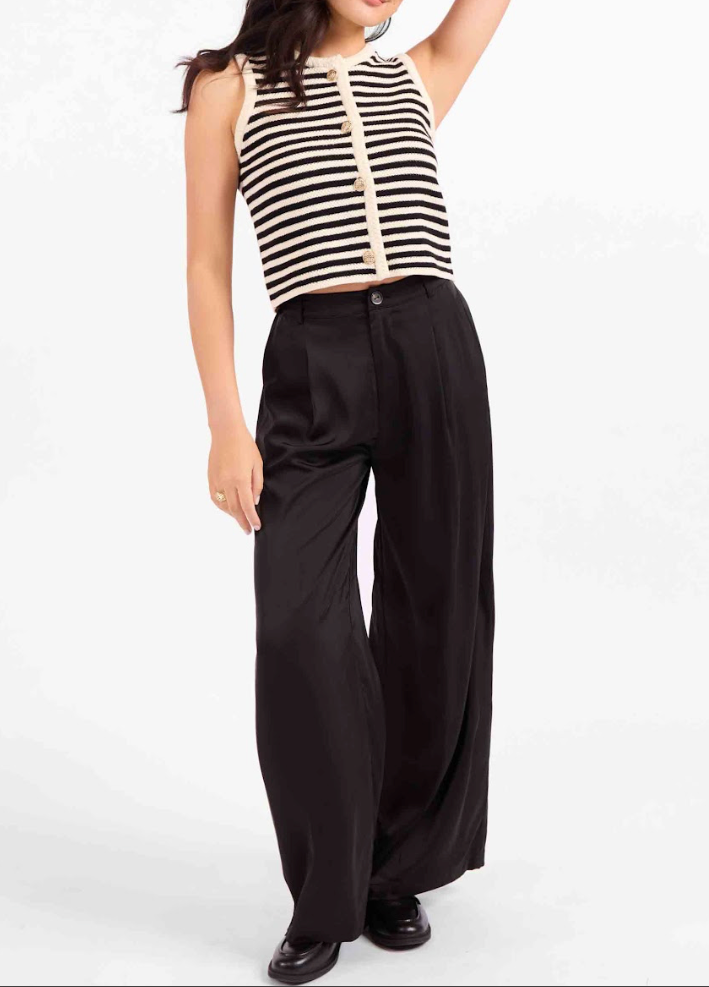 Sadie & Sage Manon Stripe Sweater Vest