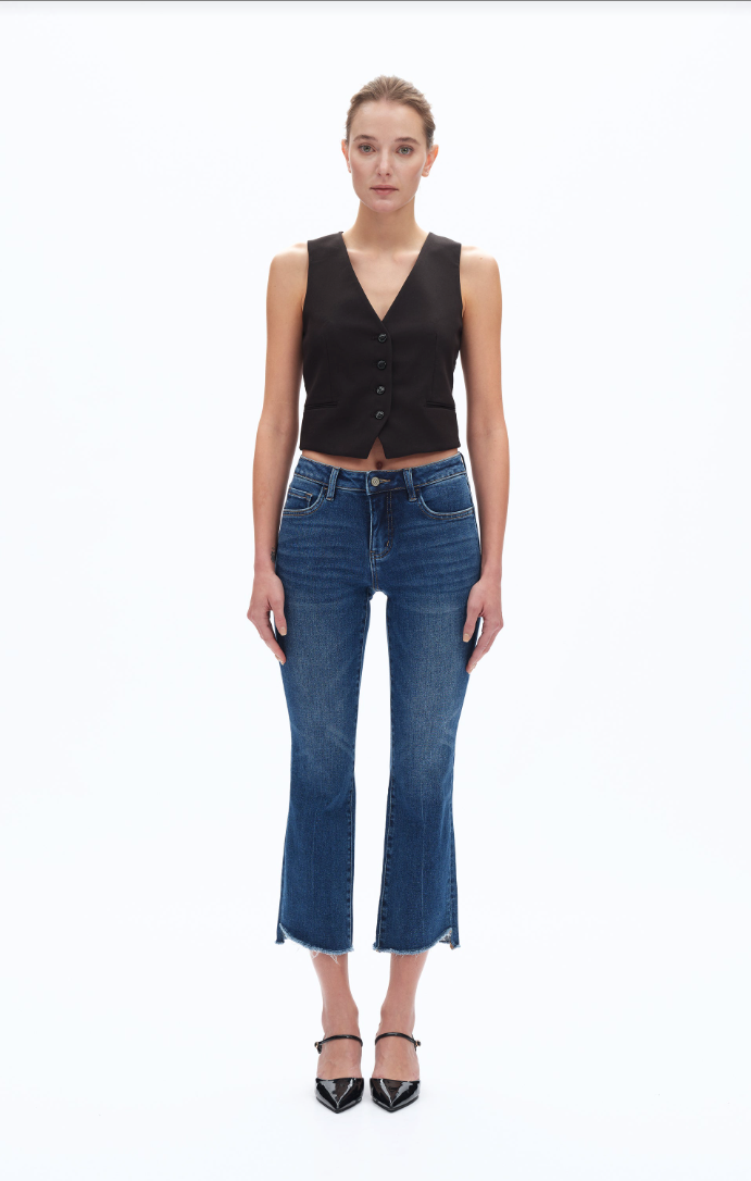 Bayeas Mid Rise Bootcut Jeans