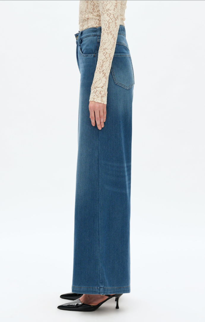 Bayeas High Rise Wide Leg Jeans