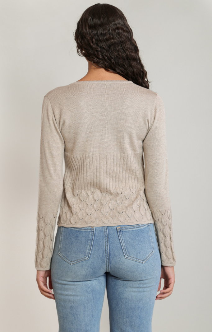 Dex Front Tie Cardigan