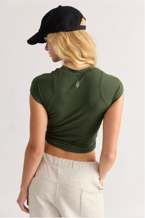 FP Movement Tempo Ruched Short Sleeve