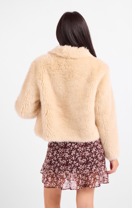 Sadie & Sage Calla Faux Fur Coat