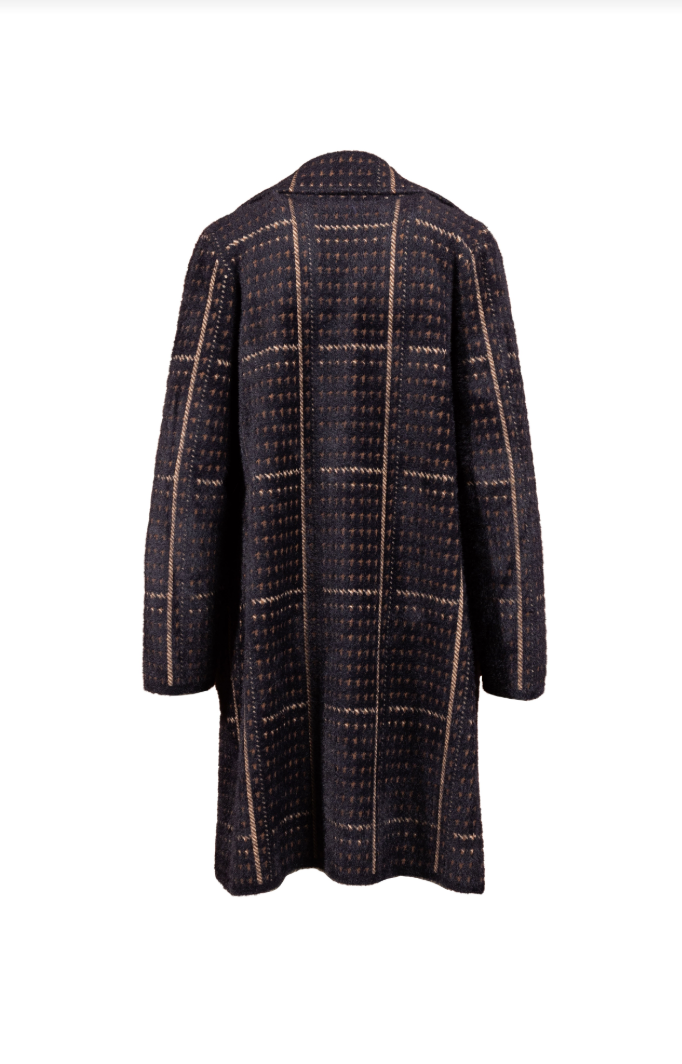 Sage the Label Marceau Houndstooth Coat