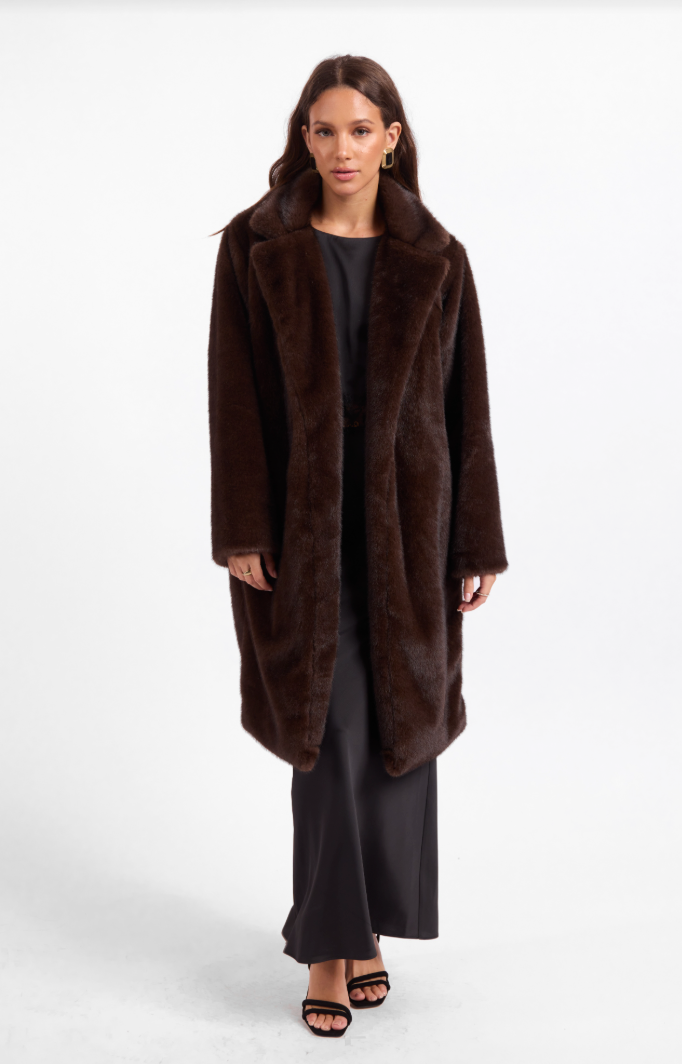 Sage the Label Shyloh Fur Coat