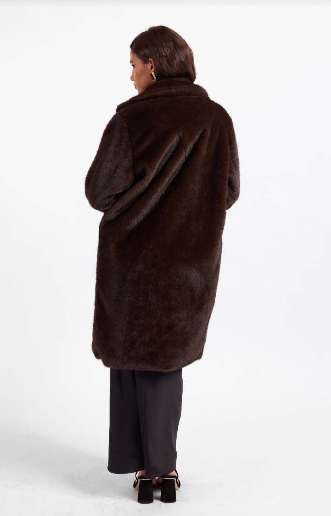 Sage the Label Shyloh Fur Coat