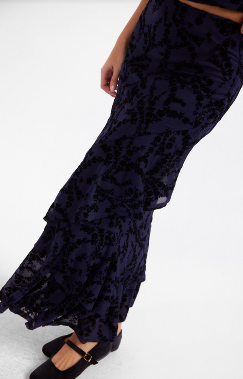 Sage the Label Begonia Mesh Skirt
