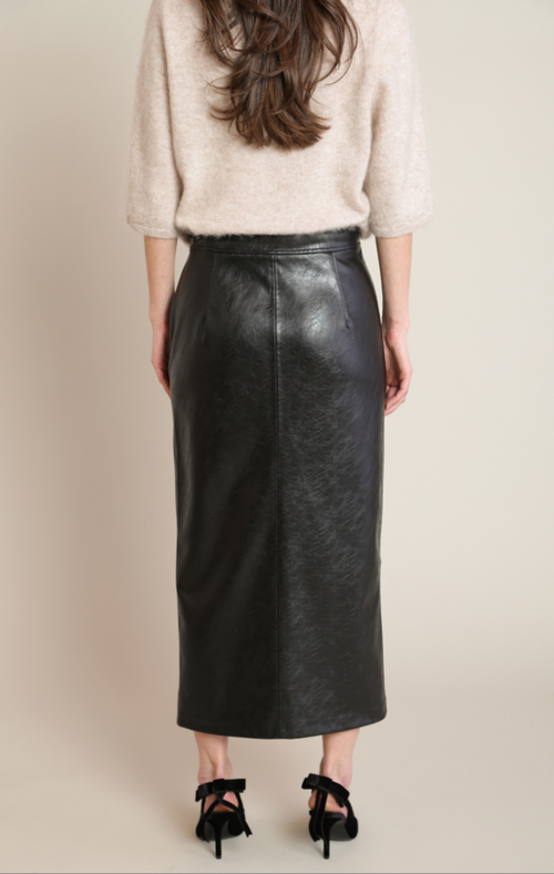 Free Spirit Faux Leather Skirt