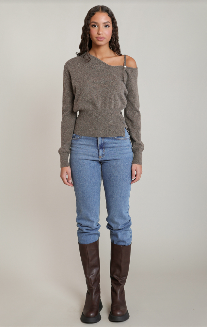 Mixed Media Sweater