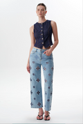 Bayeas High Rise Straight Jeans