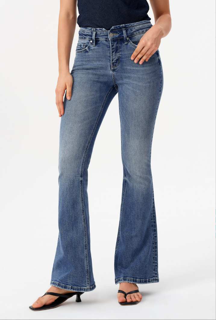 Bayeas Barcelona High Rise Flare Jeans
