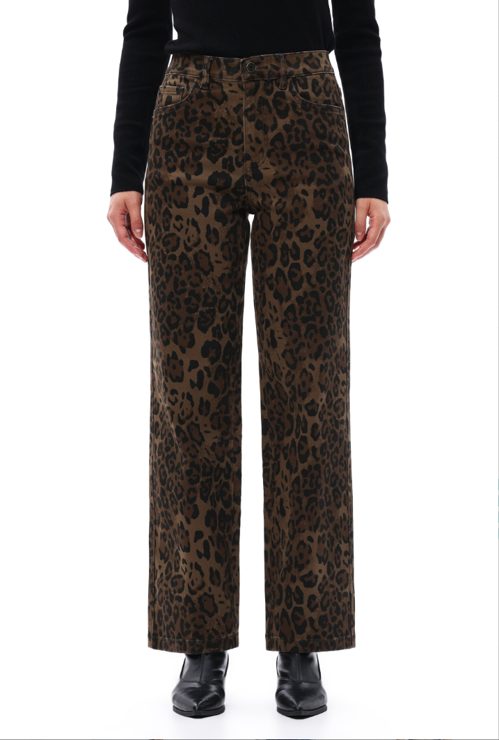 Bayeas High Rise Relaxed Straight Pants