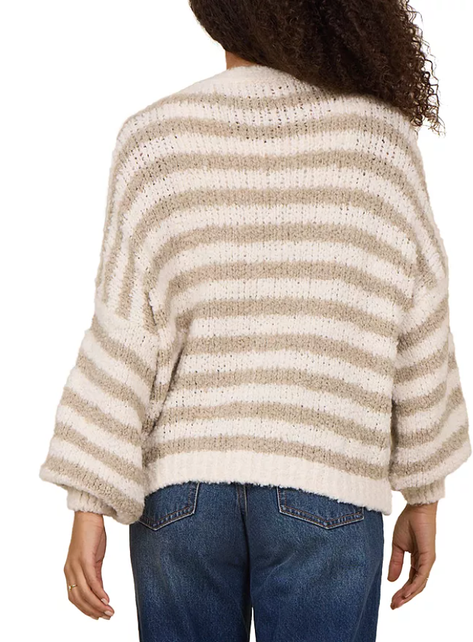 Stand Apart Striped Cardigan