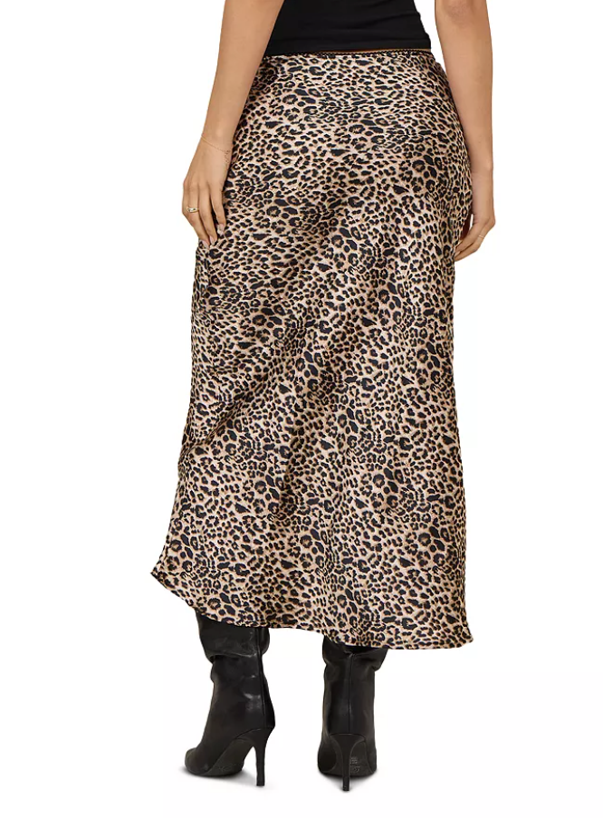 Wild Child Satin Maxi Skirt