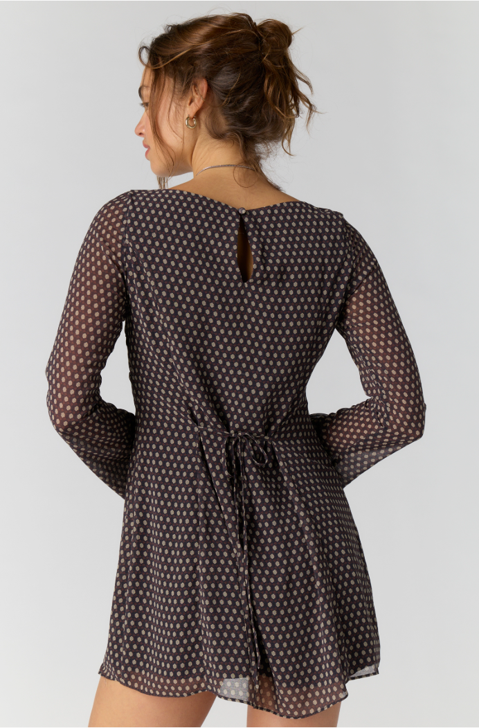 Free People Jolie Printed Mini Dress