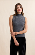 Sadie & Sage Shelby Embellished Sweater Vest