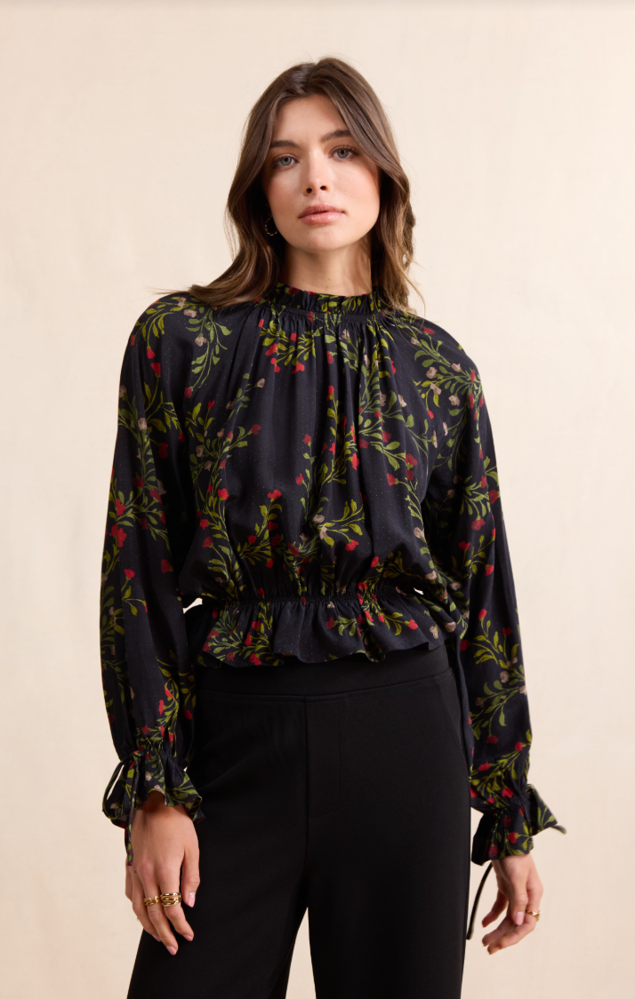 Sadie & Sage Girls Gathering Poet Blouse