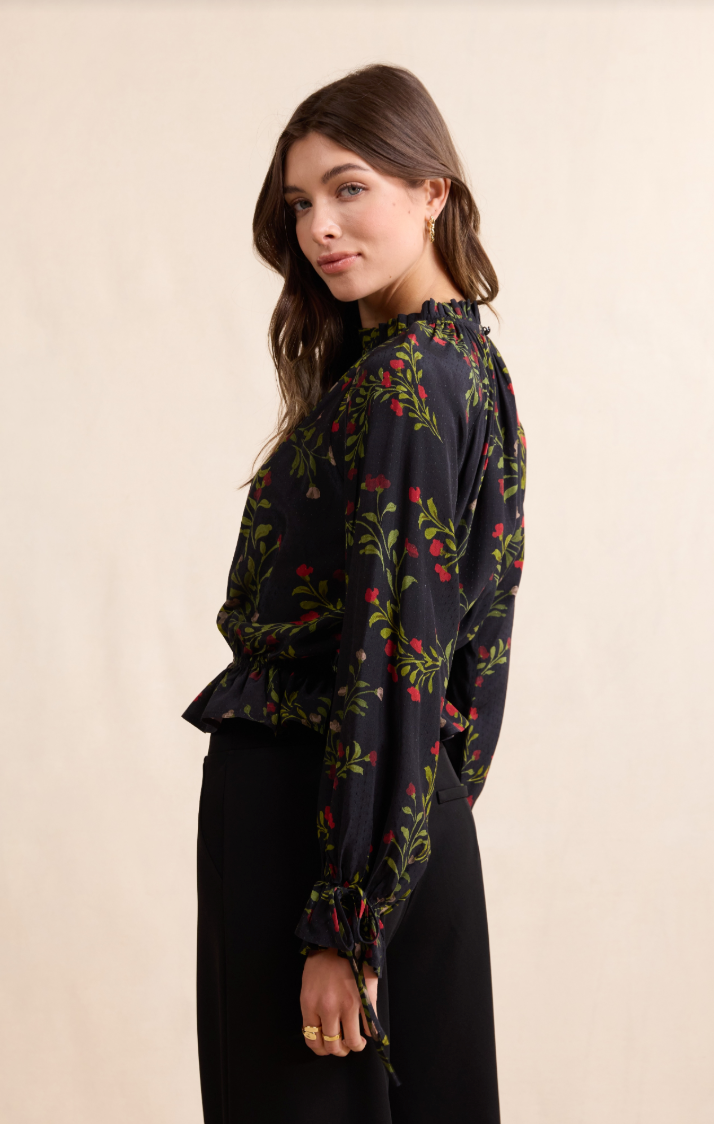 Sadie & Sage Girls Gathering Poet Blouse