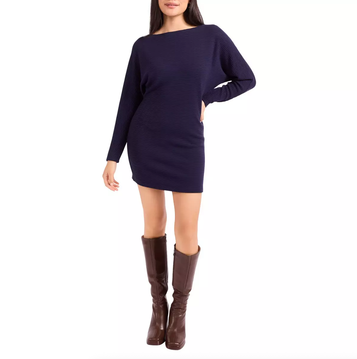 Sadie & Sage On A Stroll Dolman SLV Mini Dress