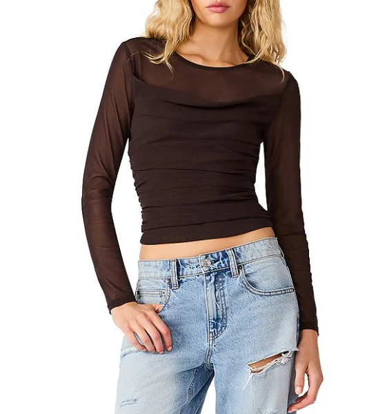 Steve Madden Lillie-Marie Knit Top