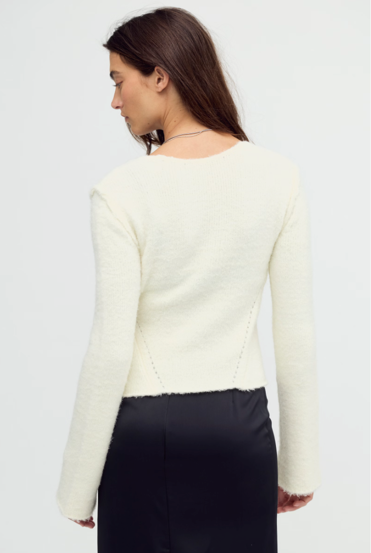 Free People Snowfall Wrapped Sweater