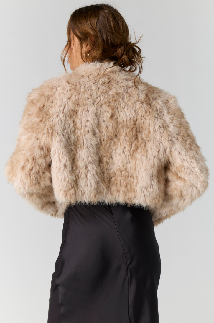 Free People Supernova Cropped Fur