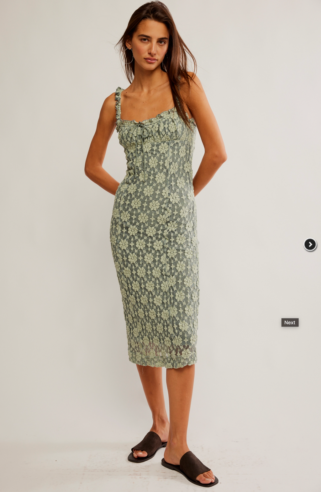 Free People Lucinda Midi Dress