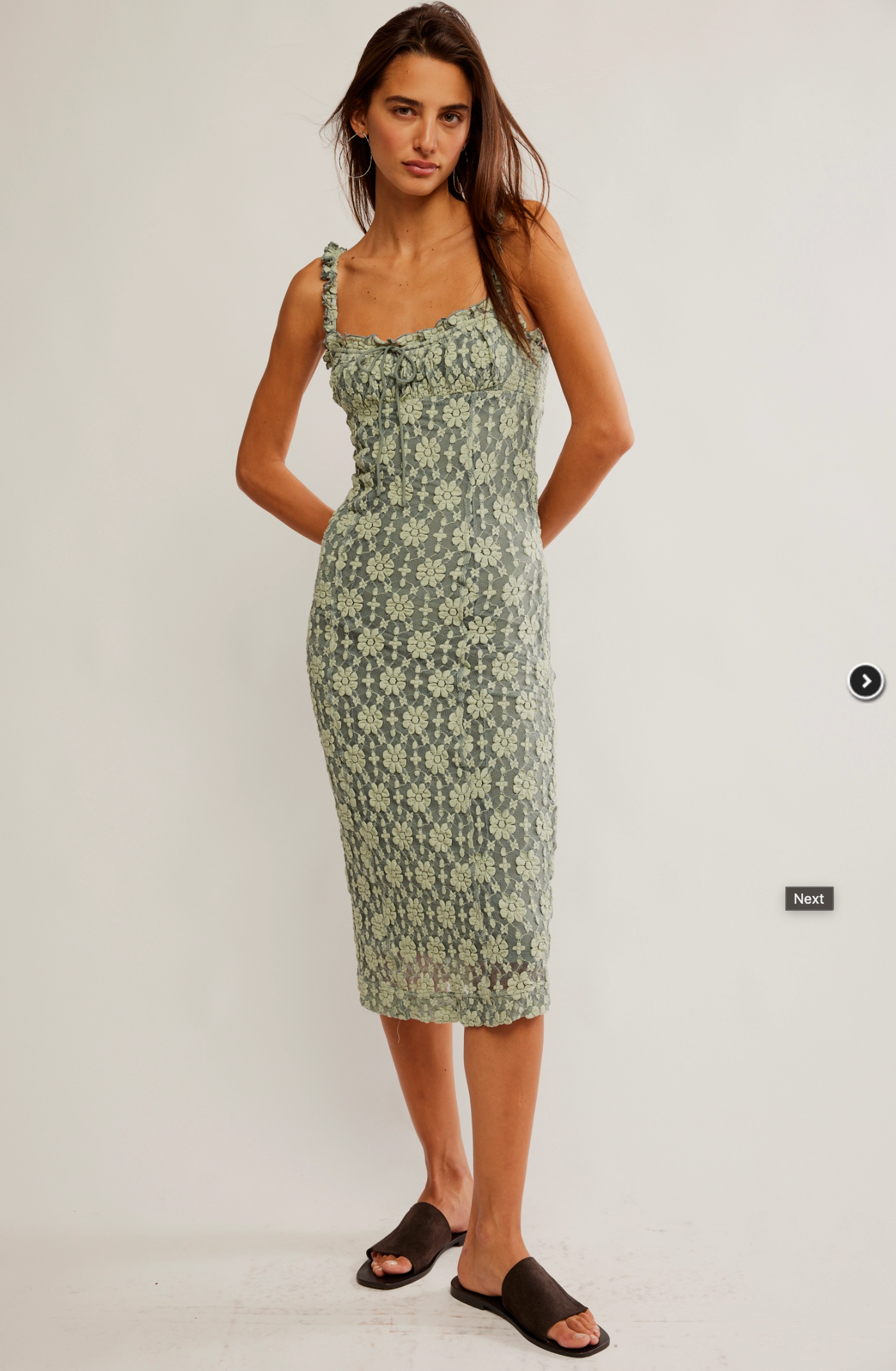 Free People Lucinda Midi Dress